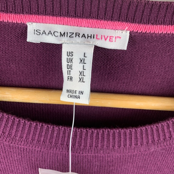 Isaac Mizrahi Live Ruffle Bell Sleeve Tunic - Picture 3 of 10